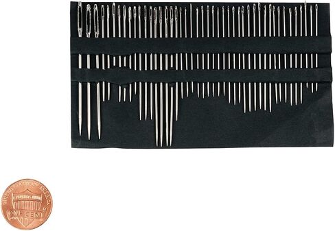 SINGER 01125 Assorted Hand Needles - Betweens, Chenille, Darners, Embroidery, Sharps & Tapestry, Assorted Sizes, 45-Count, in Saudi Arabia