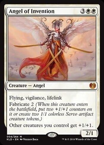 Magic the Gathering - Angel of Invention (004/264) - Kaladesh in Saudi Arabia