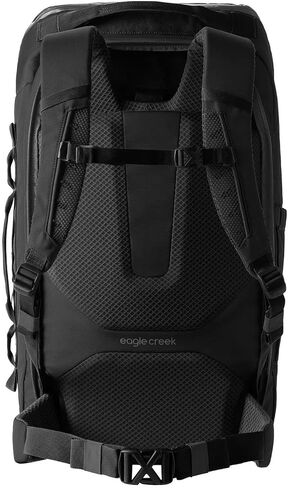 Eagle Creek Tour Travel Pack 55L-حقيبة ظهر خفيفة الوزن مع ميزات قابلة للتخزين HAS جاهزة للسفر للمغامرات العالمية-Black in Kuwait