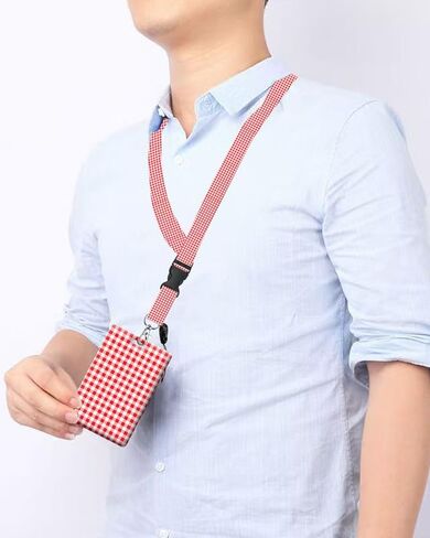 حامل شارة الهوية مع الحبل القابل للسحب والقابل للانفصال ، شارة لطيفة بكرة شارة الحبل مع مقطع كارابينر للنساء والمدرسين والممرضات والطلاب والعمل المثالي والمكتب (ديزي الأخضر) in Kuwait