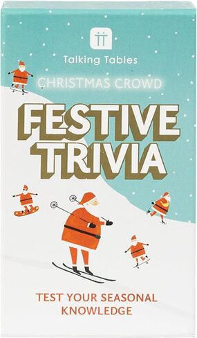 Talking Tables Escape Room Host Santas Quest ، Secret Santa ، عيد الميلاد ، عيد ميلاد ، لعبة لوحية ، حفلات العشاء ، الحاضر ، الترفيه ، الأطفال ، البالغين ، الأعمار 8+ in Saudi Arabia