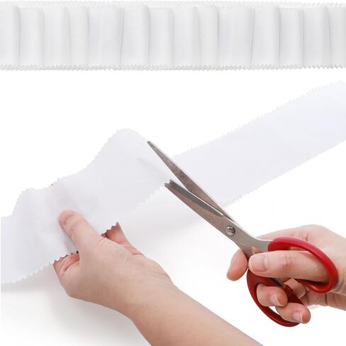 50 Pieces Jelly Fabric Strips Roll for Quilting, 43 x 2.4 Inch White Cotton Patchwork Roll, Solid Color Quilting Strips Sewing Rolled Cotton for Blanket, Rug, Quilt, Sewing DIY Crafts in Saudi Arabia