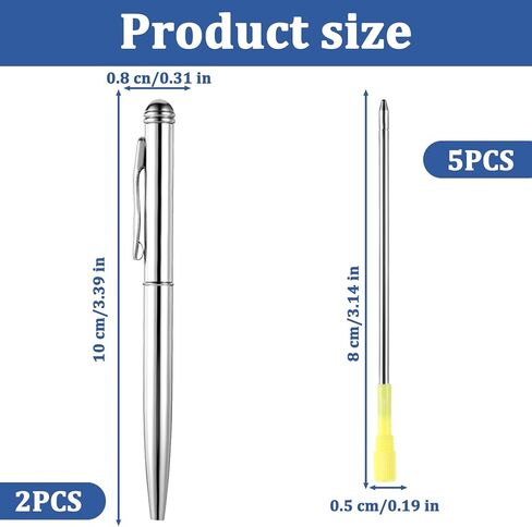 Mini Pens 7 Pack Small Ballpoint Pen with 5 Refills 4 Inch Rotating Pocket Pens Tiny Metal Short Wallet Black Compact Pen for Notebook Office Note Taking Signature Teachers Notepads Tool in Saudi Arabia
