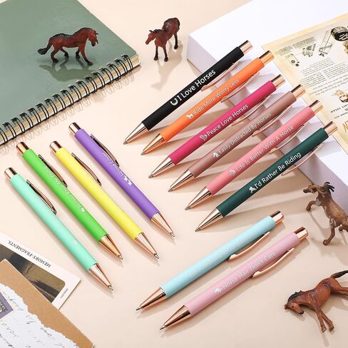 24 PCS Horse Lover Assts Gifts Western Party Party Favors Horse Point Prose مع أقوال هدايا عيد الميلاد للفروسية لمستلزمات School School Supplies Show Merch Raffle Gifts تحت عنوان in Saudi Arabia