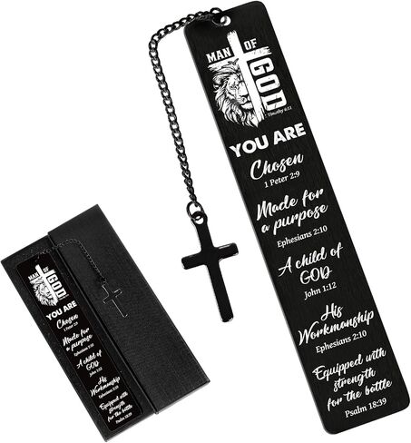 Inspirational Christian Bookmarks Gifts - Bible Verse Bookmark for Women Men, Scripture Faith Book Marks for Friends, Religious Thanksgiving Christmas Birthday Gifts for Book Lovers in Saudi Arabia