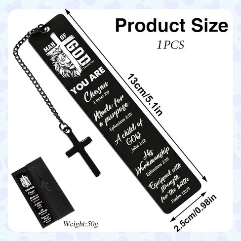 Inspirational Christian Bookmarks Gifts - Bible Verse Bookmark for Women Men, Scripture Faith Book Marks for Friends, Religious Thanksgiving Christmas Birthday Gifts for Book Lovers in Saudi Arabia