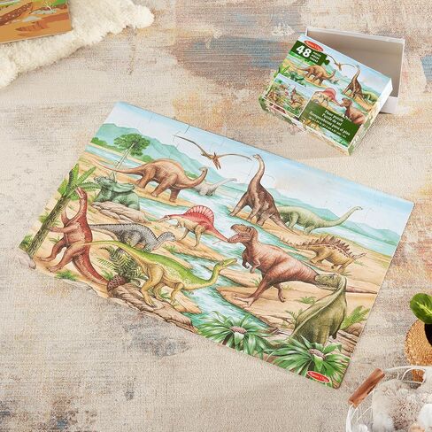 Melissa & Doug Floor Puzzle Dinosaurs Toys & Games Puzzles Lci421 in Saudi Arabia