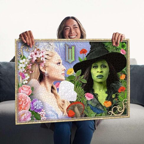 Ravensburger Wicked Movie: Part 2 1000 قطعة Jigsaw Puzzle | جودة مميزة صنعت في أوروبا | مواد معتمدة من FSC in Saudi Arabia