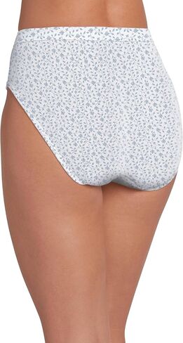 Jockey Women's Underwear Elance Breathe French Cut - 3 Pack, Flowing Fine/Frothy Blue/Navy, 10 in Saudi Arabia