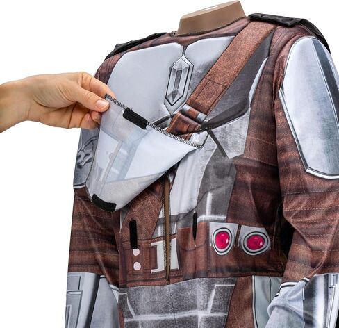 STAR WARS The Mandalorian Official Youth Adaptive Costume - Costumes with Adaptive Features (Wheel Cover Sold Separately) in Saudi Arabia