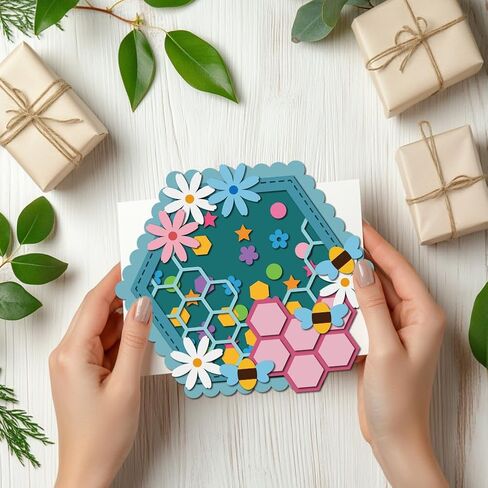 Mayjoydiy غابة المناظر الطبيعية الطبيعة القطع المعادن يموت الجبل الشمس القمر الإطار القمر القالب القالب أشجار الحيوانات البرية التي تنقذ القطع القطع لصنع البطاقات تصنيع ألبوم ورقة قصاصات DIY in Saudi Arabia