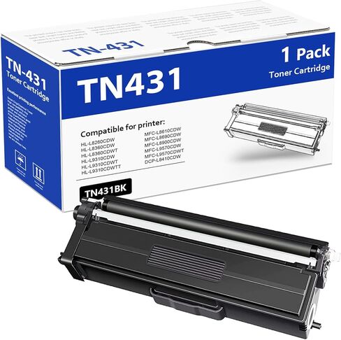 TN-431 TN431 TONER CARTRIDGE (أصفر ، حزمة واحدة) ، بديل للأخ TN-431 TN431Y HL-L8260CDW HL-L8360CDW DCP-L8410CDW MFC-L8610CDW TONER in Kuwait