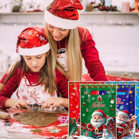EUVBOKW 50 Pcs Halloween Treat Bags with Handles – Halloween Goodie Bags for Kids,Trick or Treat Candy Gift Bags,Plastic Tote Goody Bags for Party Favors Supplies in Kuwait