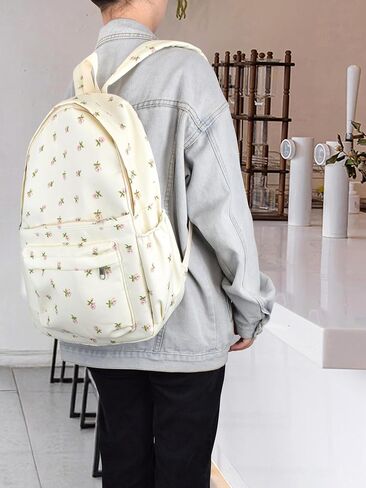 Nylon Backpack Lightweight Travel Daypack Rucksack Laptop Backpack 211pink in Kuwait