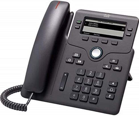 تم تصميم Cisco المصنّع من IP Phone 6851 مع البرامج الثابتة متعددة الأشكال ، وعرض رمادي 3.5 بوصة ، فئة 2 POE ، 4 تسجيلات SIP ، رمادي ، ضمان أجهزة محدود لمدة عام واحد (CP-6851-3PCC-K9-RF) in Kuwait