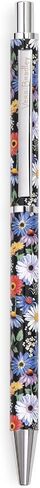 Vera Bradley Holiday Black Ink Ballpoint Pen مع صندوق هدايا ، يقبل Pen Click Metal عبوات قياسية (Daisy Fields Bright) in Saudi Arabia