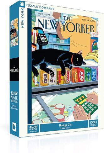 New York Puzzle Company - New Yorker Bodega Cat - 1000 Piece Jigsaw Puzzle in Saudi Arabia