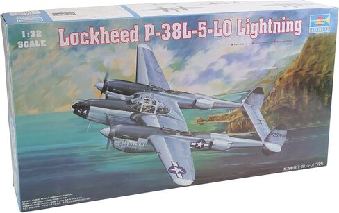 Trumpeter 1/32 P38L-5-LO Lightning Fighter in Saudi Arabia