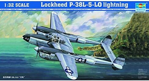 Trumpeter 1/32 P38L-5-LO Lightning Fighter in Saudi Arabia
