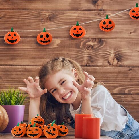 12 Pieces Halloween Pumpkin Plush Toys 3.2 Inch Stuffed Pumpkin Doll Soft Plush Ornaments with Horror Expression for Halloween Party Favors Carnival Game Prizes in Saudi Arabia
