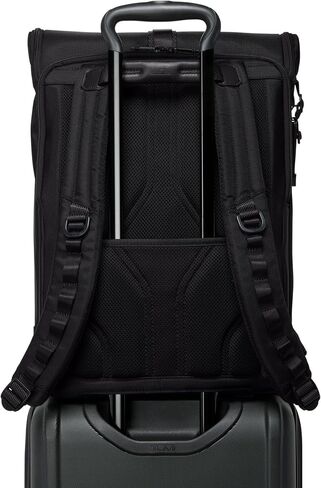 TUMI - Alpha Bravo Logistics Backpack - Front-Flap Design - Everyday Travel and Commute Bag - Fits Up to 15" Laptop - 17.0" X 13.0" X 6.75" - Black in Saudi Arabia