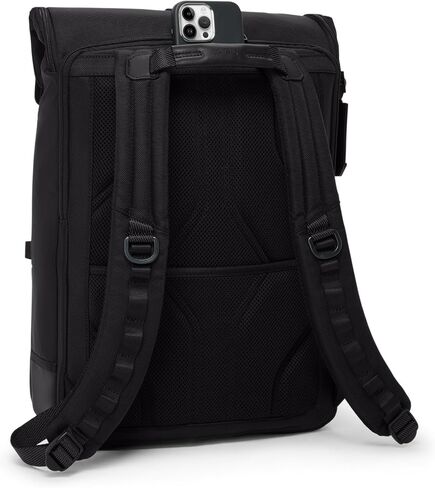 TUMI - Alpha Bravo Logistics Backpack - Front-Flap Design - Everyday Travel and Commute Bag - Fits Up to 15" Laptop - 17.0" X 13.0" X 6.75" - Black in Saudi Arabia