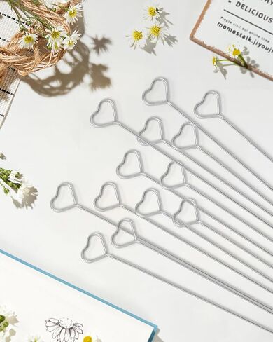 30PCS حامل بطاقة الأزهار ، حامل بطاقة الأسلاك للمكان لحفل زفاف صورة مقطع صورة ، حامل اسم رقم اسم العدد ، حامل مذكرة لترتيب الزهور ، حفل زفاف ، دش الطفل ، الحفلات ، الزخارف (الذهب ، جولة) in Kuwait