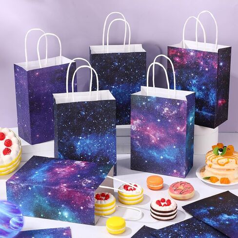 Gaillty 24 PCS My First Rodeo Party Level Pags Cowboy Paper Gift Facs with Handles Kraft Paper Cowboy Goodie Treats Worder for Western Party Baby Shower Supplies Decorations in Kuwait