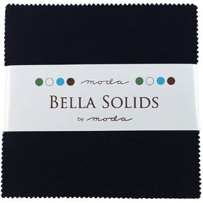 Bella Solids Navy Charm Pack 42 Squares 5" Moda Fabrics 9900PP 20 in Kuwait