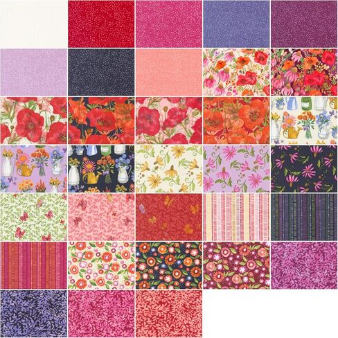 Robin Pickens Superbloom Jelly Roll 40 2.5-inch Strips Moda Fabrics 48780JR in Saudi Arabia