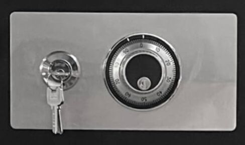 2 Door Large 2 Hour Fireproof Office Safe for Business Inventory Mechanical Dial Combination Lock in Saudi Arabia