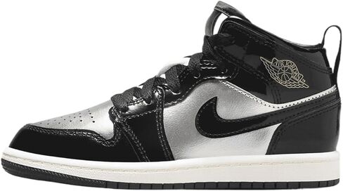Jordan 1 Mid SE Little Kids' Shoes (FJ3467-160, White/Dune Red/Sail/Lobster) Size 2.5 in Saudi Arabia