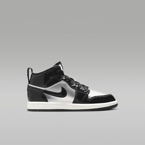 Jordan 1 Mid SE Little Kids' Shoes (FJ3467-160, White/Dune Red/Sail/Lobster) Size 2.5 in Saudi Arabia