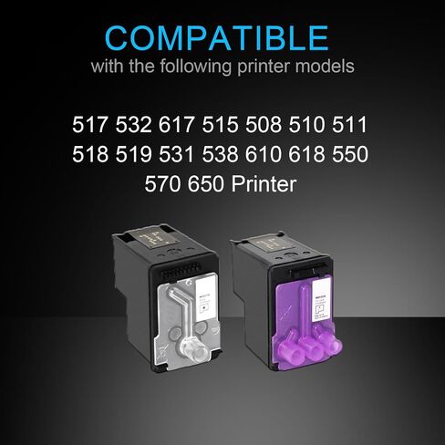 X4E75A M0H50A PRINTHEAD (Black & Tri-Color) PRESSION لـ HP SMART TANK PLUS 651 PRINT HEAR ، متوافق مع HP 510 ، 511 ، 514 ، 515 ، 516 ، 517 ، 518 ، 519 ، 530 ، 531،532،533 ، 538 ، 615 ، 617. in Kuwait