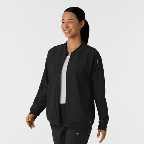 WINK Women's Bomber Scrub Jacket in Kuwait