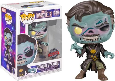 فونكو بوب! أعجوبة ماذا لو؟ Zombie Doctor Strange Figure (طبعة خاصة) in Kuwait