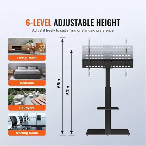 تركيب خزانة التلفزيون ، خزانة تلفزيون عالية مناسبة لرقمة تلفزيون قابلة للرقابة 32-55 بوصة. in Kuwait