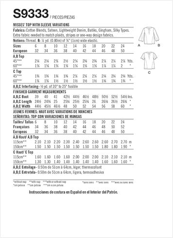 Simplicity Misses' Nap Dress Sewing Pattern Kit, Code S9327, Sizes 14-16-18-20-22, Multicolor in Saudi Arabia