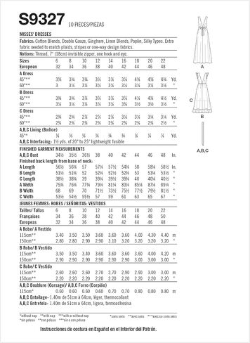 Simplicity Misses' Nap Dress Sewing Pattern Kit, Code S9327, Sizes 14-16-18-20-22, Multicolor in Saudi Arabia
