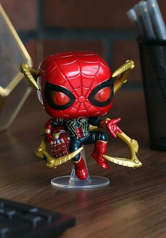Funko Pop! Marvel: Avengers Endgame - Iron Spider with Nano Gauntlet, Multicolor (45138) in Saudi Arabia