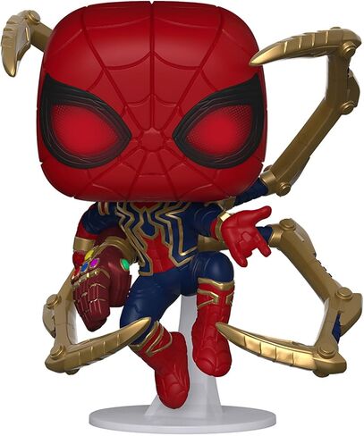 Funko Pop! Marvel: Avengers Endgame - Iron Spider with Nano Gauntlet, Multicolor (45138) in Saudi Arabia