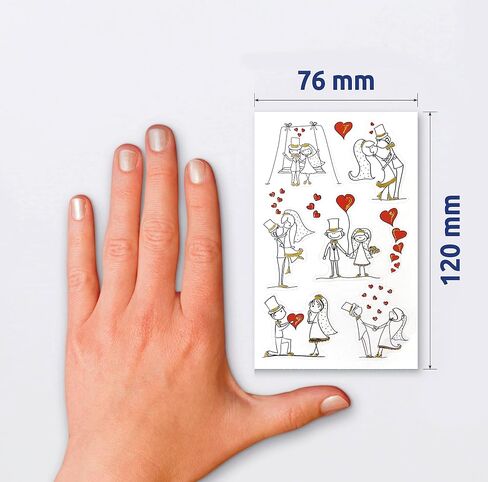 Avery Zweckform 4400 ملصقات زخرفية مواد ورقية Hochzeitspaare in Kuwait