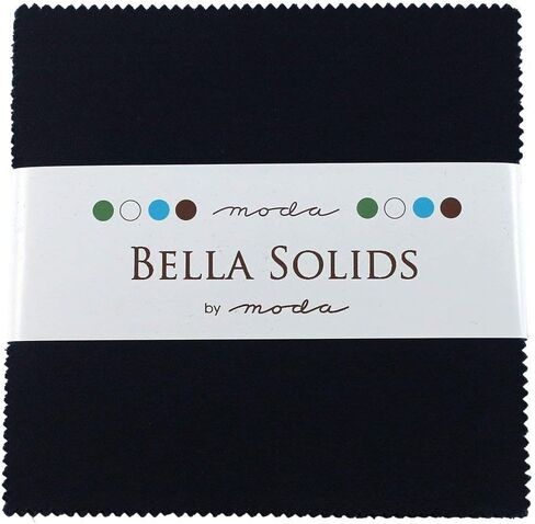 Bella Solids Navy Charm Pack 42 Squares 5" Moda Fabrics 9900PP 20 in Saudi Arabia
