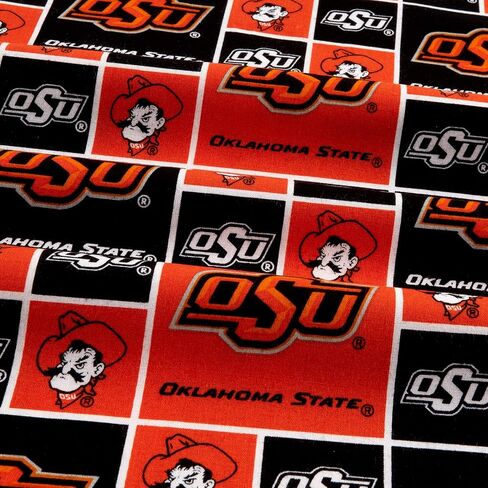 NCAA Oklahoma State Cowboys Broadcloth, Fabric by the Yard in Saudi Arabia