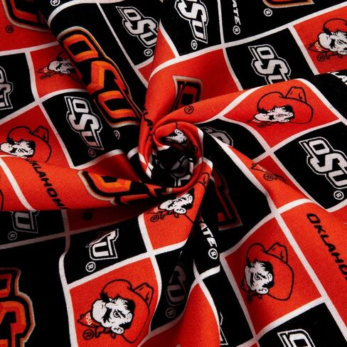 NCAA Oklahoma State Cowboys Broadcloth, Fabric by the Yard in Saudi Arabia