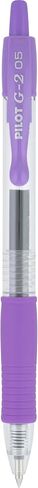Pilot G2 Retractable Gel Pens, Extra Fine Point, Purple Ink, 0.5 mm, 12 Pack (31107) in Saudi Arabia
