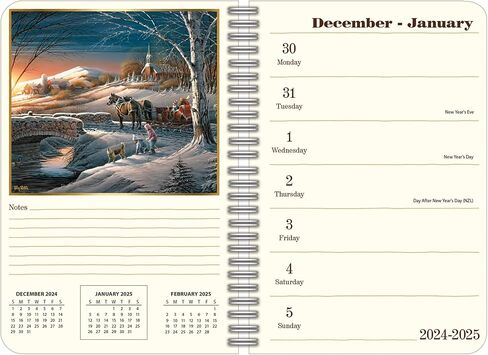 LANG Terry Redlin 2026 Spiral Engagement Planner (26991011107) in Saudi Arabia