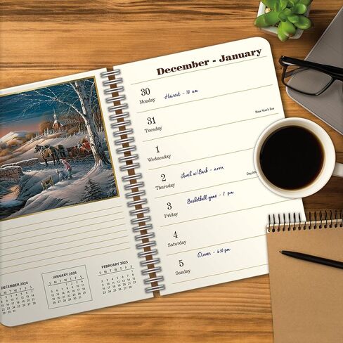 LANG Terry Redlin 2026 Spiral Engagement Planner (26991011107) in Saudi Arabia