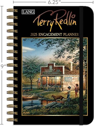 LANG Terry Redlin 2026 Spiral Engagement Planner (26991011107) in Saudi Arabia