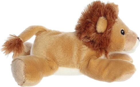 Aurora® Responsibly Made Eco Nation™ Eco Softies™ Lion Stuffed Animal - Ideal for Playtime Adventures - Perfect for Birthdays or Just Because - Brown 8 Inches in Saudi Arabia